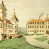 Vorburg, Ritterhaus und Kanzleigebäude, um 1800.